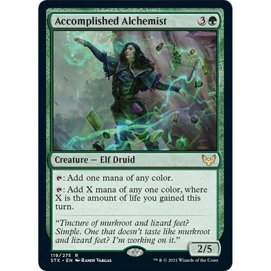Image for Accomplished Alchemist (119) (STX) - Magic: The Gathering