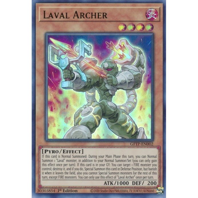 Image for Laval Archer (GFTP-EN002) (GFTP) - YuGiOh