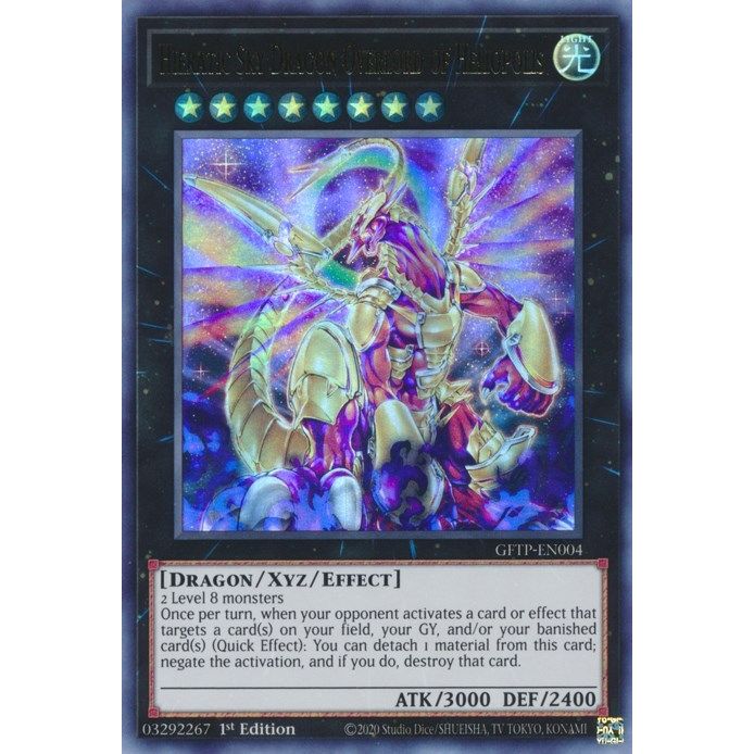 Image for Hieratic Sky Dragon Overlord of Heliopolis (GFTP-EN004) (GFTP) - YuGiOh