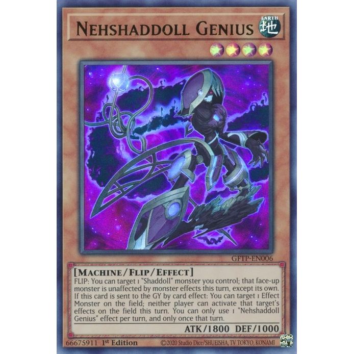 Image for Nehshaddoll Genius (GFTP-EN006) (GFTP) - YuGiOh