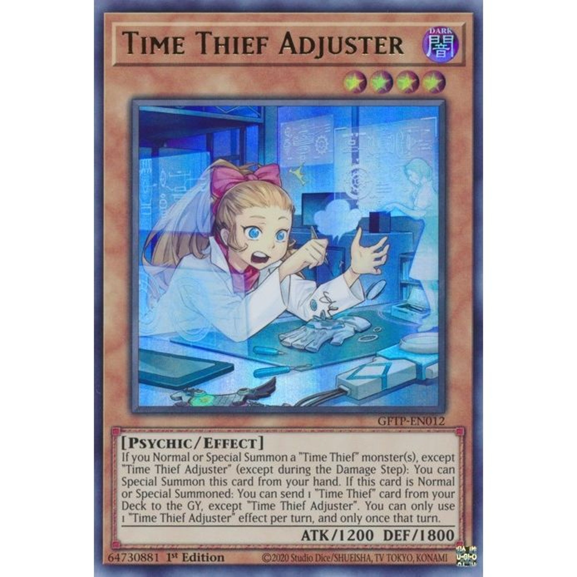 Image for Time Thief Adjuster (GFTP-EN012) (GFTP) - YuGiOh