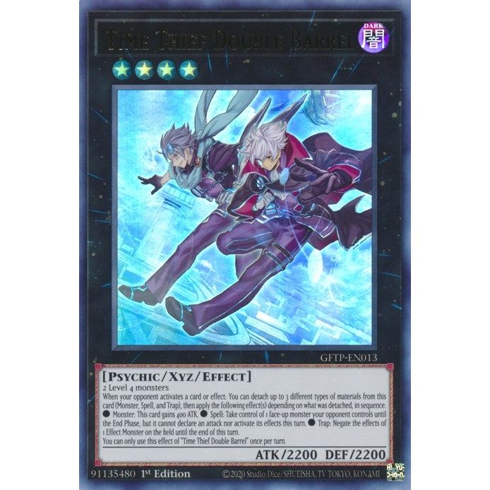 Image for Time Thief Double Barrel (GFTP-EN013) (GFTP) - YuGiOh