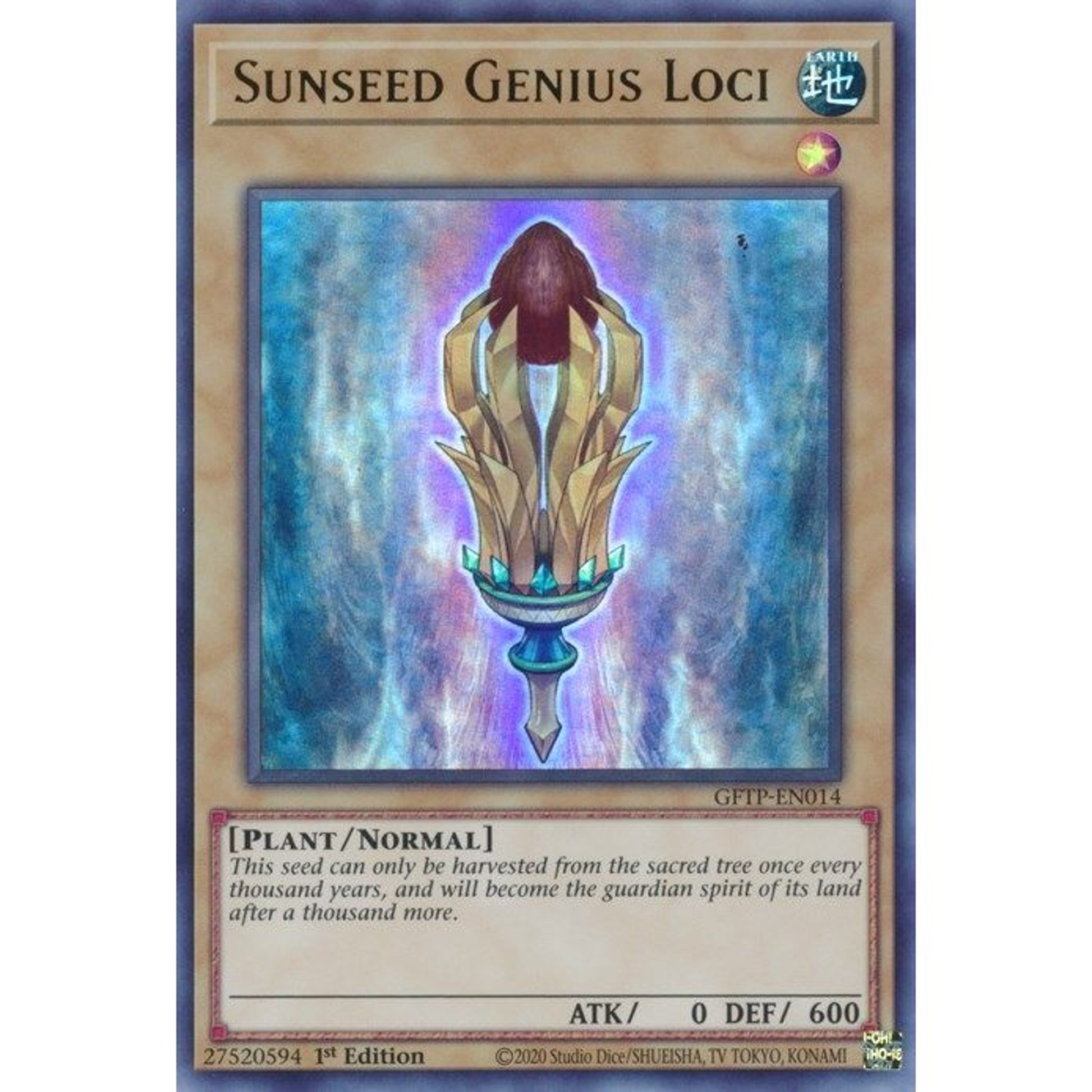 Image for Sunseed Genius Loci (GFTP-EN014) (GFTP) - YuGiOh