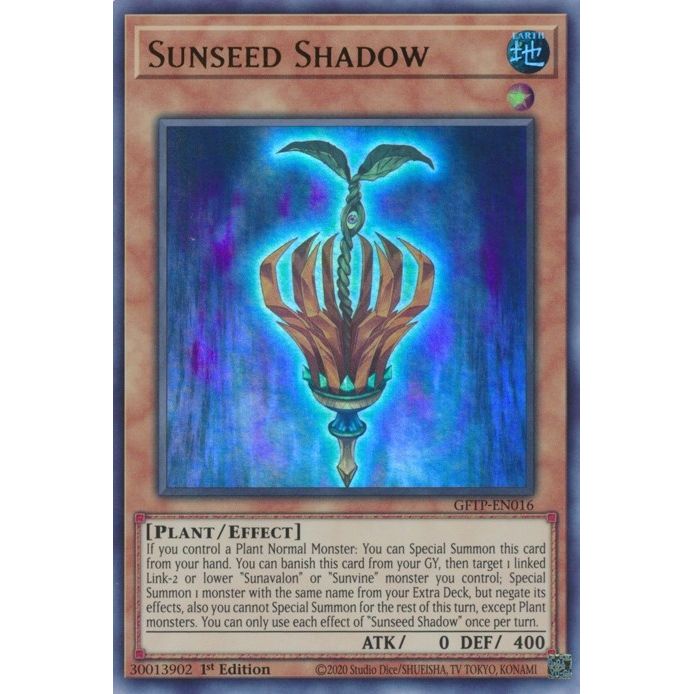 Image for Sunseed Shadow (GFTP-EN016) (GFTP) - YuGiOh
