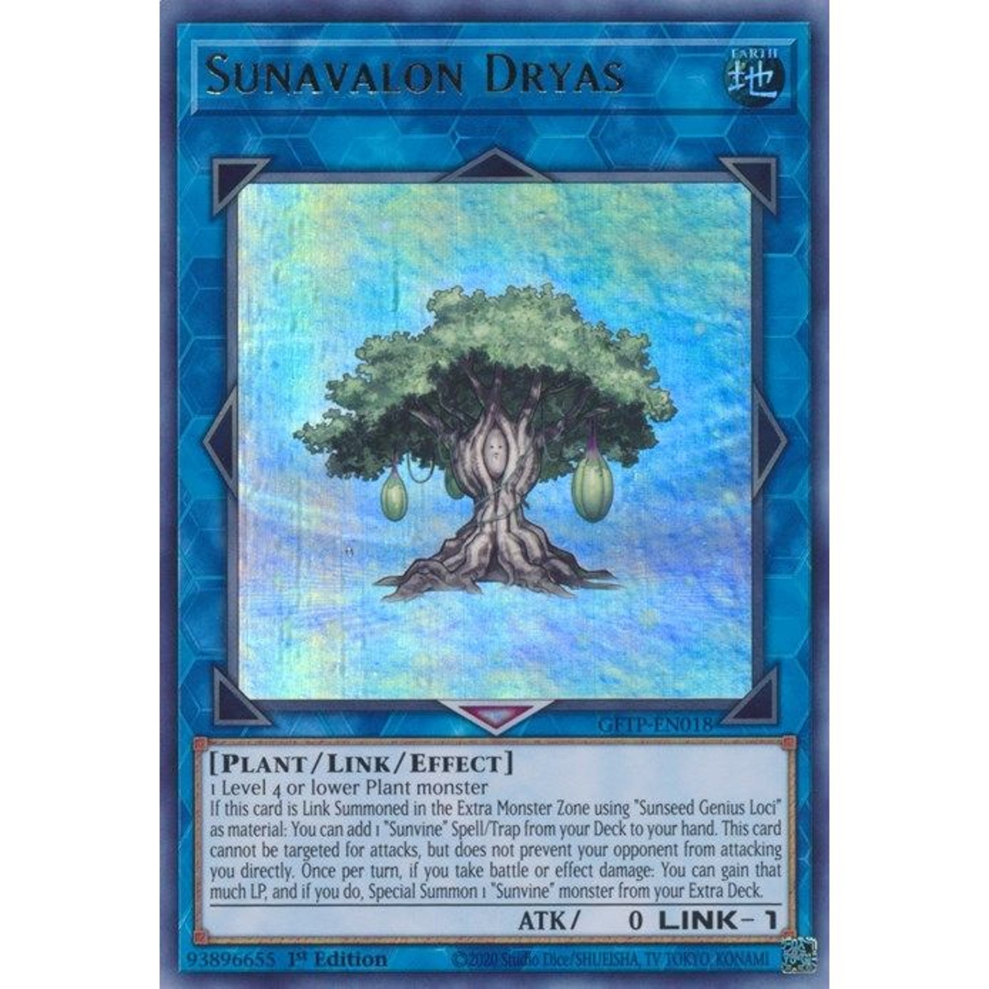 Image for Sunavalon Dryas (GFTP-EN018) (GFTP) - YuGiOh