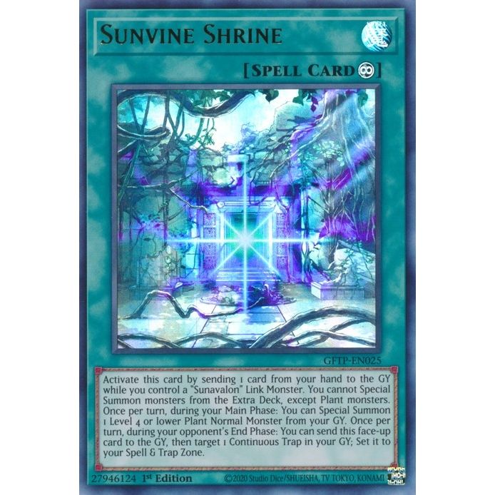 Image for Sunvine Shrine (GFTP-EN025) (GFTP) - YuGiOh