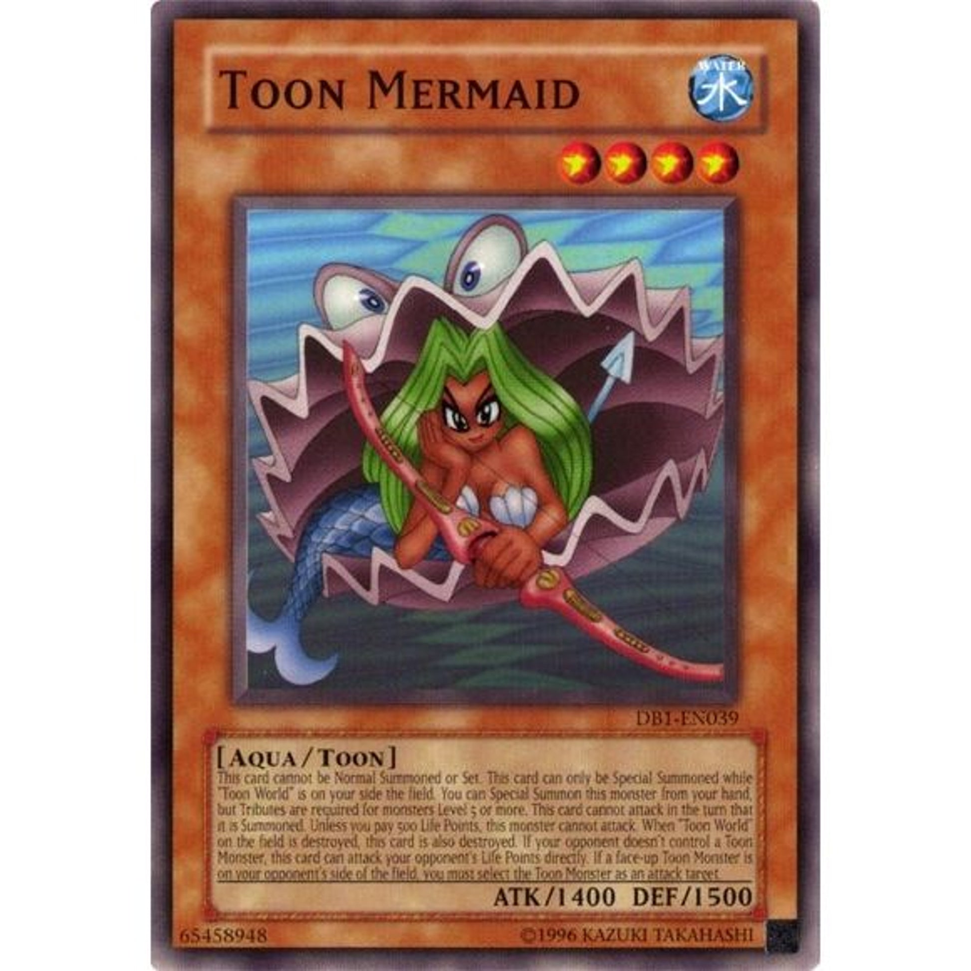 Image for Toon Mermaid (DB1-EN039) (DB1) - YuGiOh