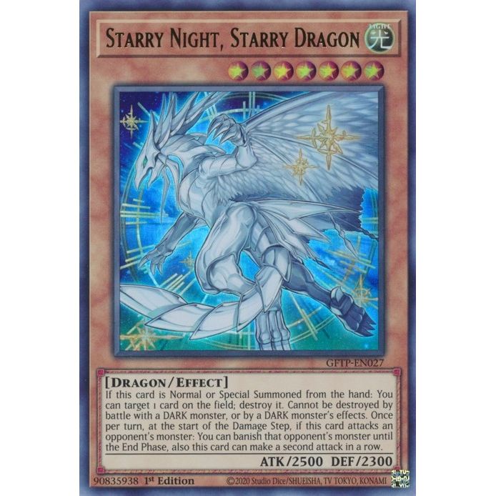 Image for Starry Night, Starry Dragon (GFTP-EN027) (GFTP) - YuGiOh