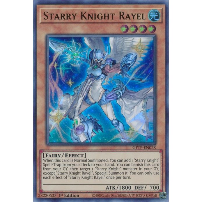 Image for Starry Knight Rayel (GFTP-EN028) (GFTP) - YuGiOh