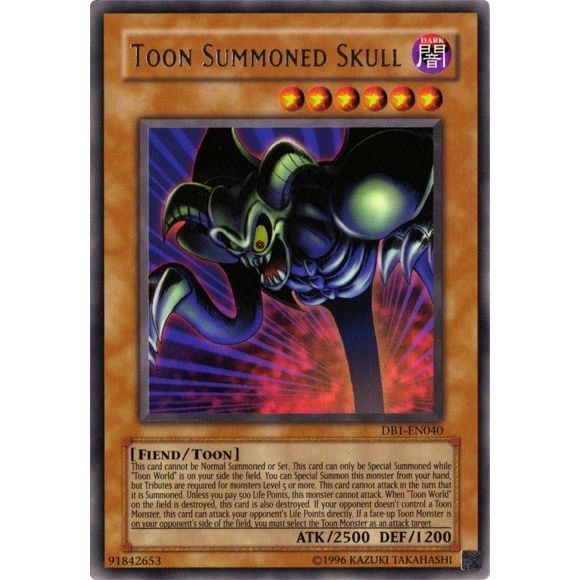 Image for Toon Summoned Skull (DB1-EN040) (DB1) - YuGiOh
