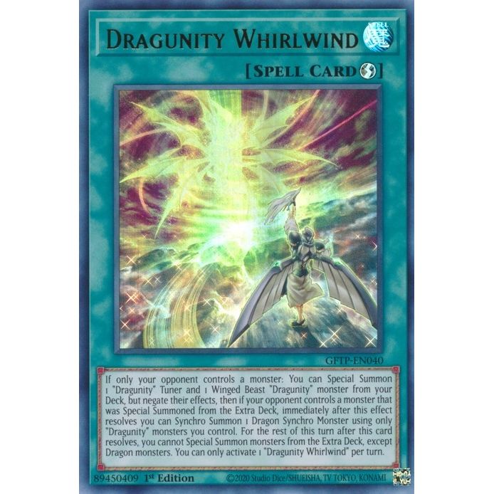 Image for Dragunity Whirlwind (GFTP-EN040) (GFTP) - YuGiOh
