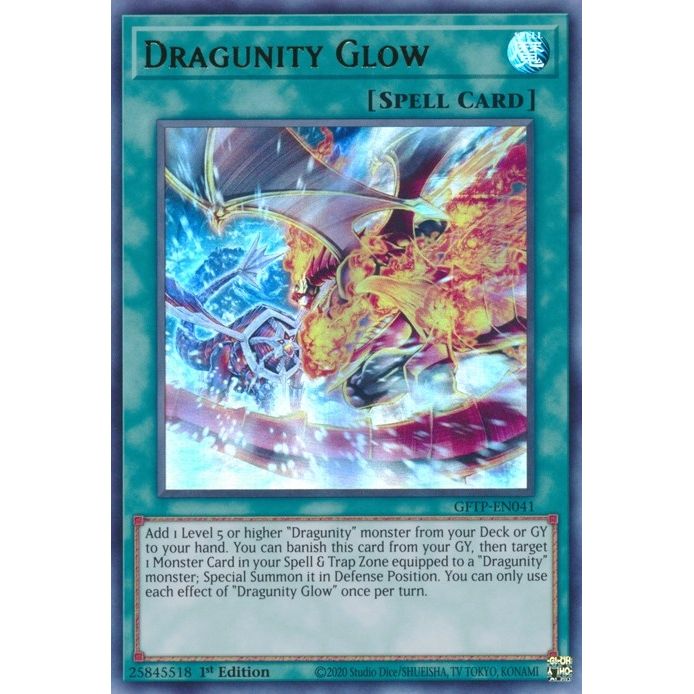Image for Dragunity Glow (GFTP-EN041) (GFTP) - YuGiOh