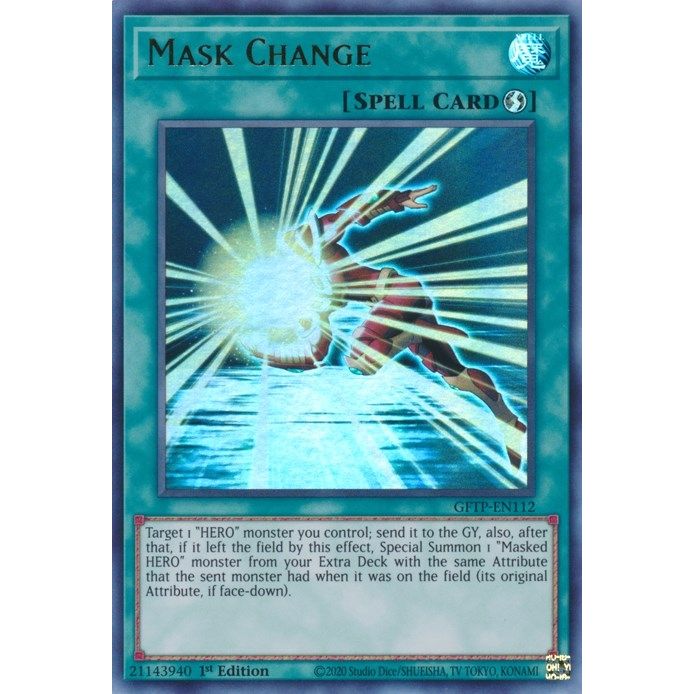 Image for Mask Change (GFTP-EN112) (GFTP) - YuGiOh