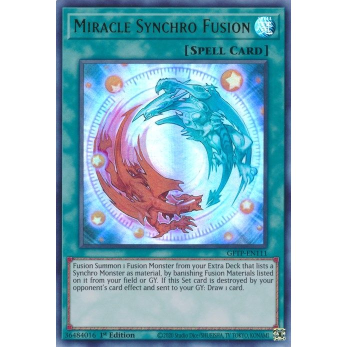 Image for Miracle Synchro Fusion (GFTP-EN111) (GFTP) - YuGiOh