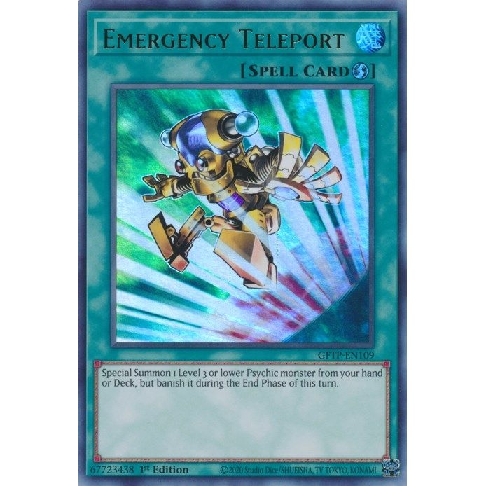 Image for Emergency Teleport (GFTP-EN109) (GFTP) - YuGiOh