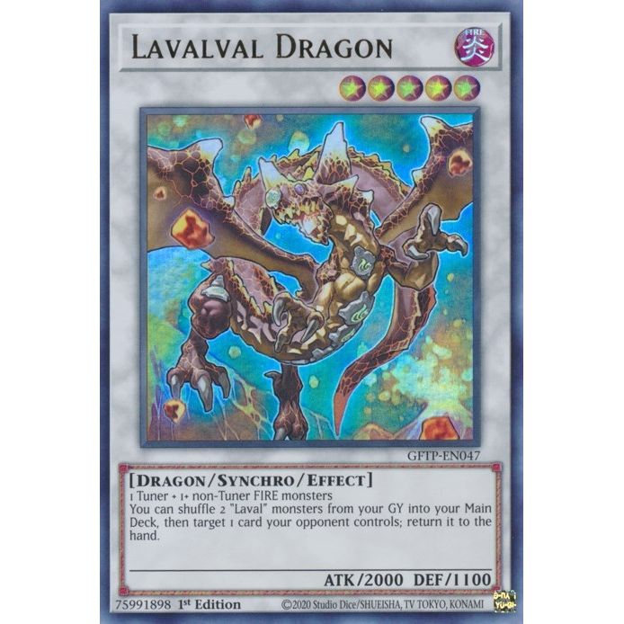 Image for Lavalval Dragon (GFTP-EN047) (GFTP) - YuGiOh