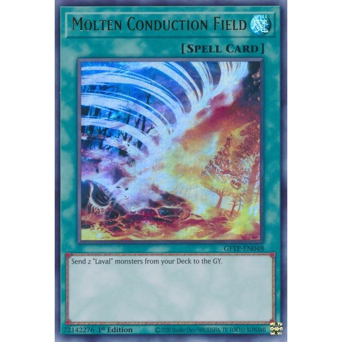 Image for Molten Conduction Field (GFTP-EN048) (GFTP) - YuGiOh