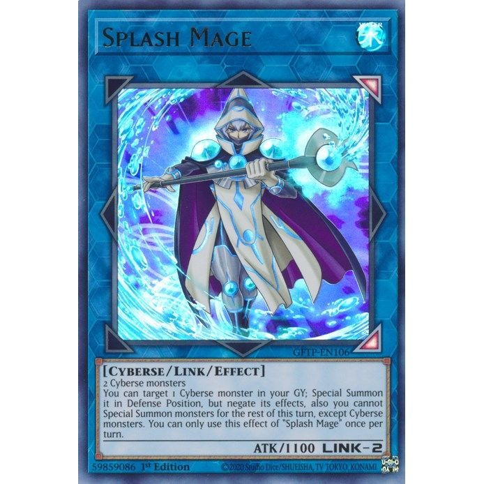 Image for Splash Mage (GFTP-EN106) (GFTP) - YuGiOh