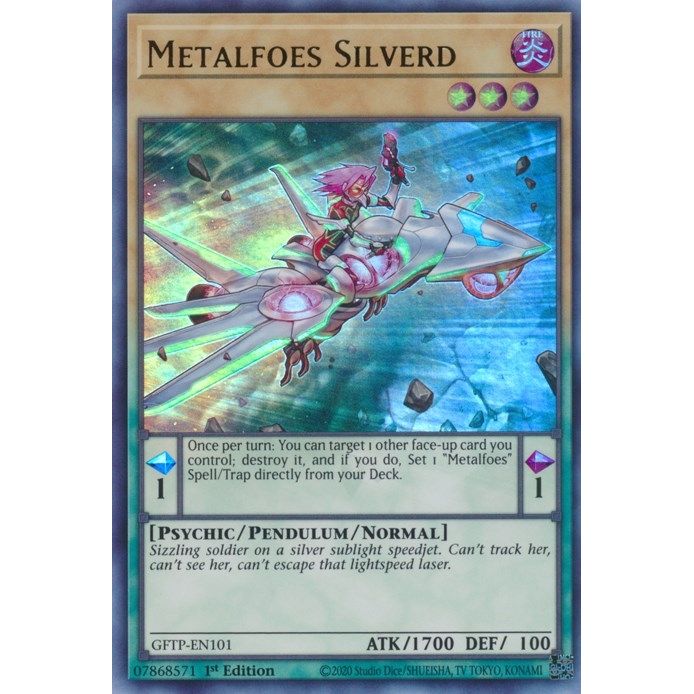 Image for Metalfoes Silverd (GFTP-EN101) (GFTP) - YuGiOh