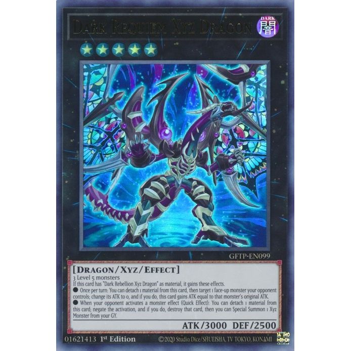 Image for Dark Requiem Xyz Dragon (GFTP-EN099) (GFTP) - YuGiOh