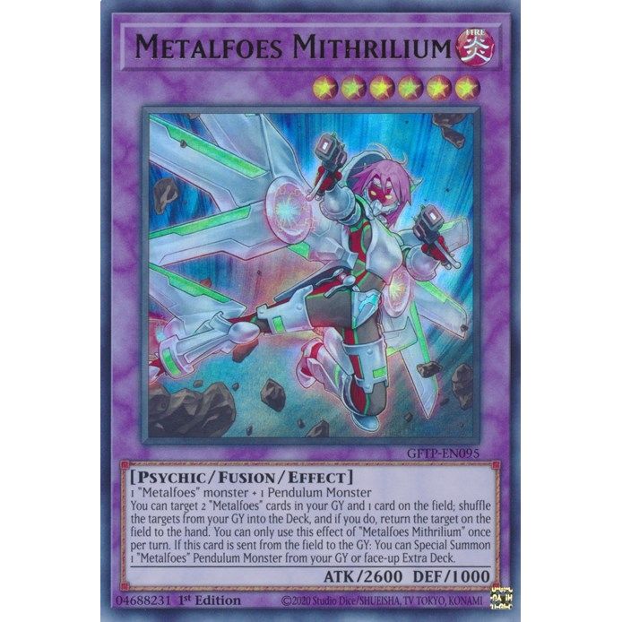 Image for Metalfoes Mithrilium (GFTP-EN095) (GFTP) - YuGiOh