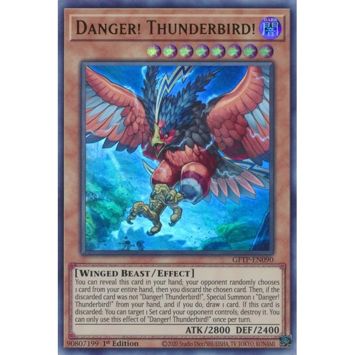Image for Danger! Thunderbird! (GFTP-EN090) (GFTP) - YuGiOh