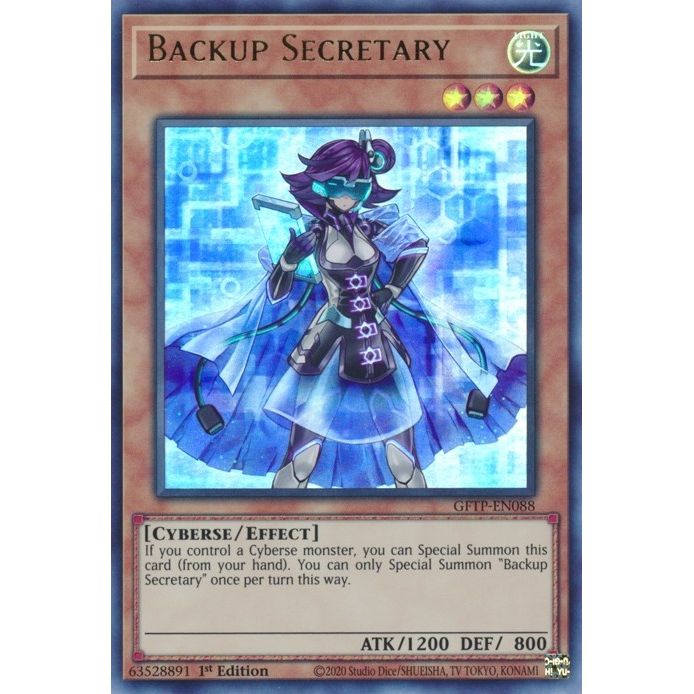 Image for Backup Secretary (GFTP-EN088) (GFTP) - YuGiOh