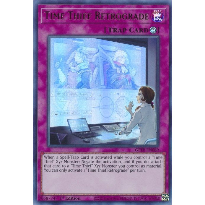 Image for Time Thief Retrograde (GFTP-EN069) (GFTP) - YuGiOh