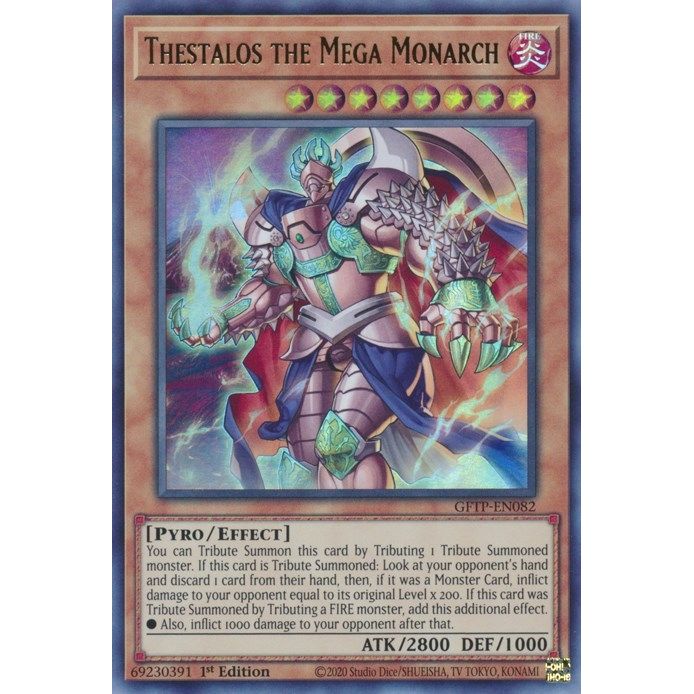 Image for Thestalos the Mega Monarch (GFTP-EN082) (GFTP) - YuGiOh