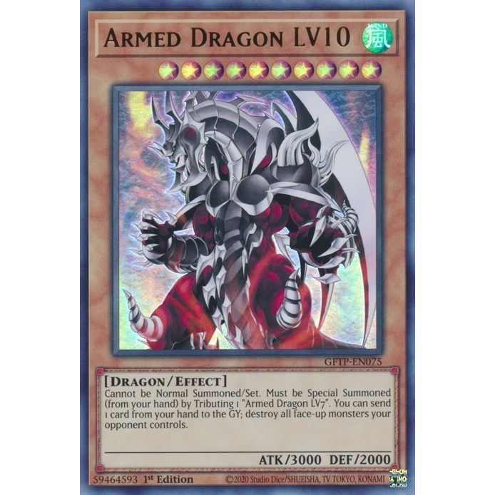 Image for Armed Dragon LV10 (GFTP-EN075) (GFTP) - YuGiOh