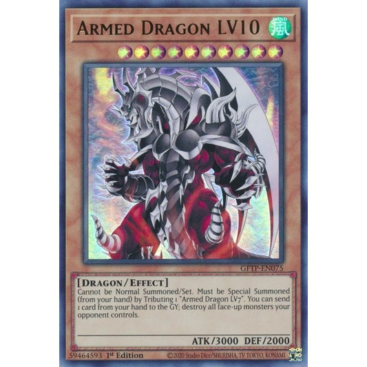 Image for Armed Dragon LV10 (GFTP-EN075) (GFTP) - YuGiOh