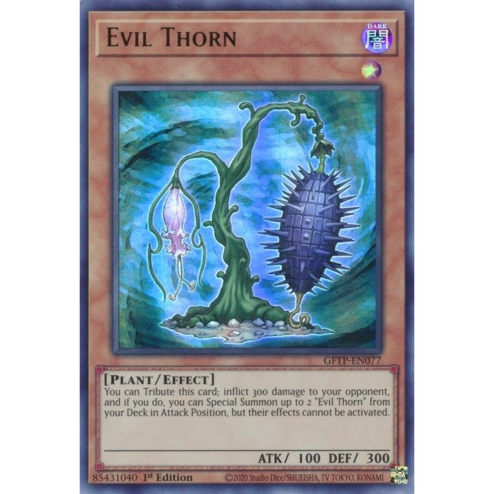Image for Evil Thorn (GFTP-EN077) (GFTP) - YuGiOh