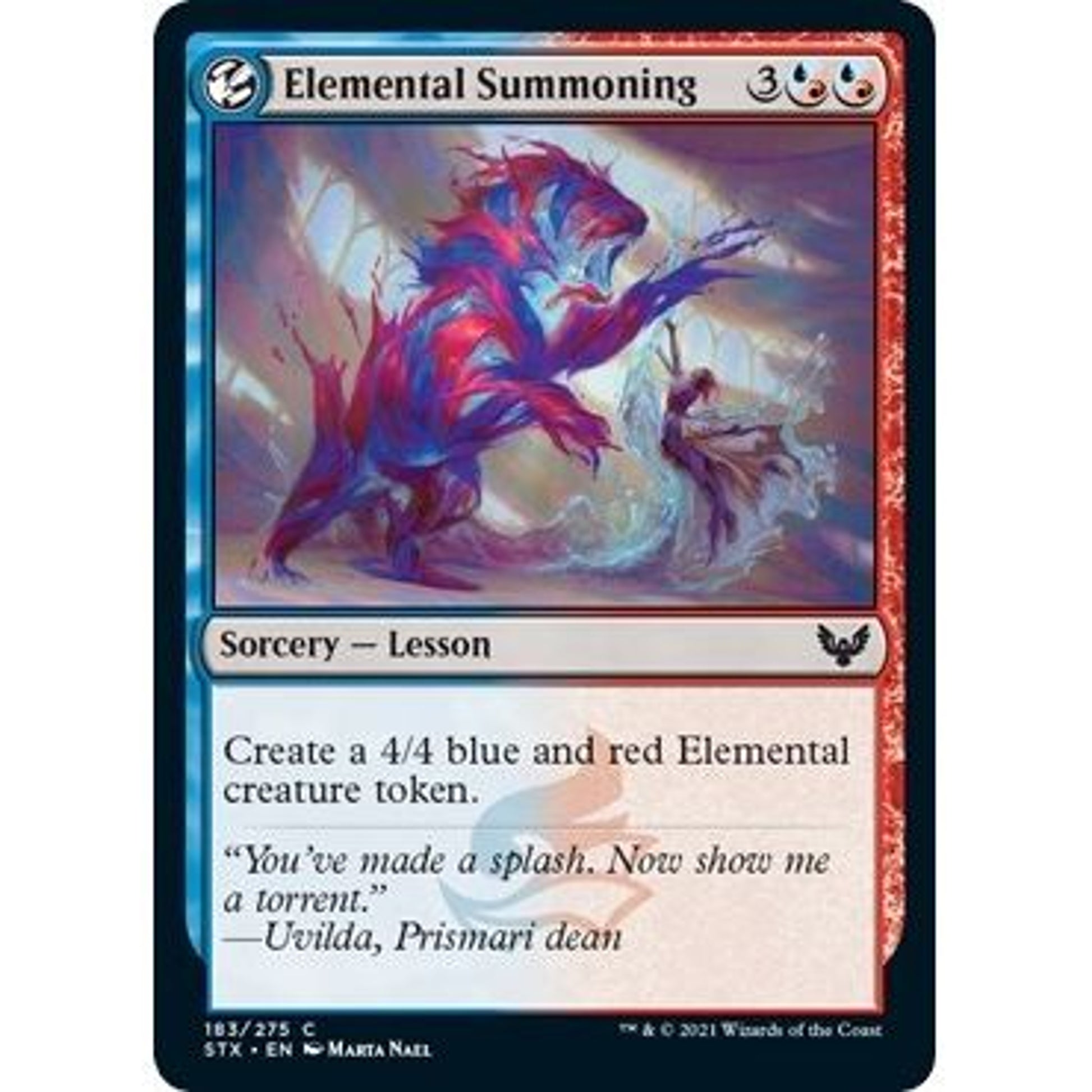 Image for Elemental Summoning (183) (STX) - Magic: The Gathering