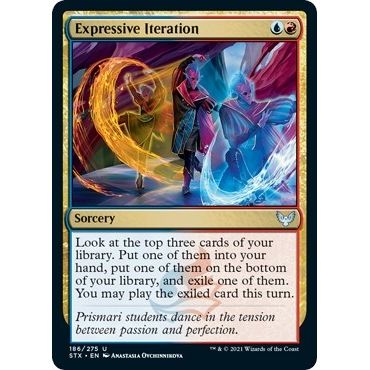 Image for Expressive Iteration (186) (STX) - Magic: The Gathering
