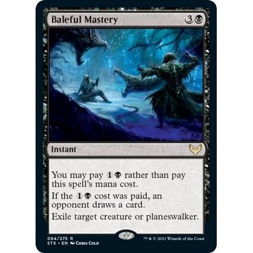 Image for Baleful Mastery (64) (STX) - Magic: The Gathering