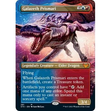 Image for Galazeth Prismari (Borderless) (281) (STX) - Magic: The Gathering