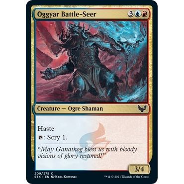 Image for Oggyar Battle-Seer (209) (STX) - Magic: The Gathering