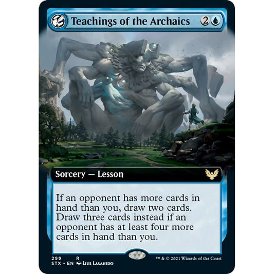 Image for Teachings of the Archaics (Extended Art) (299) (STX) - Magic: The Gathering
