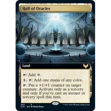 Image for Hall of Oracles (Extended Art) (362) (STX) - Magic: The Gathering