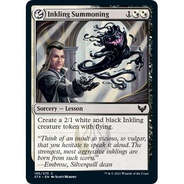 Image for Inkling Summoning (195) (STX) - Magic: The Gathering
