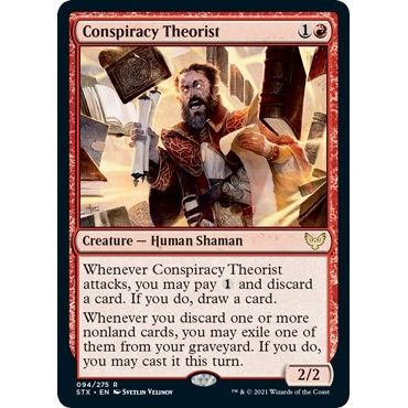 Image for Conspiracy Theorist (94) (STX) - Magic: The Gathering