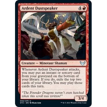 Image for Ardent Dustspeaker (92) (STX) - Magic: The Gathering