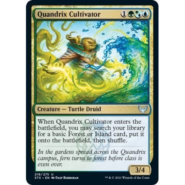 Image for Quandrix Cultivator (218) (STX) - Magic: The Gathering