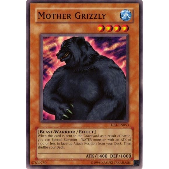 Image for Mother Grizzly (DB1-EN053) (DB1) - YuGiOh