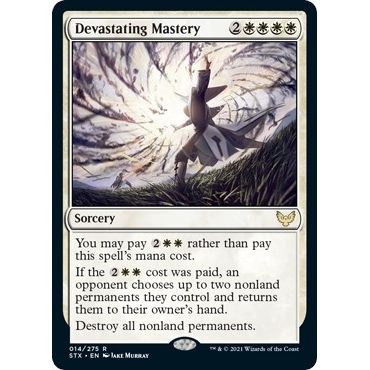 Image for Devastating Mastery (14) (STX) - Magic: The Gathering