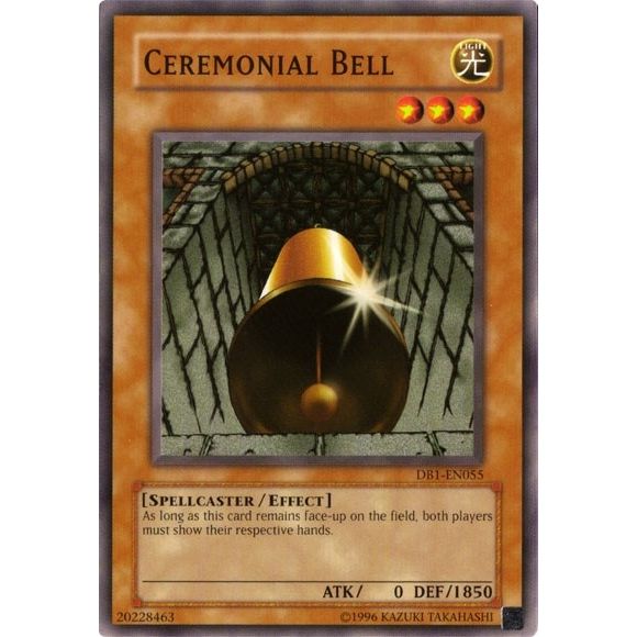 Image for Ceremonial Bell (DB1-EN055) (DB1) - YuGiOh
