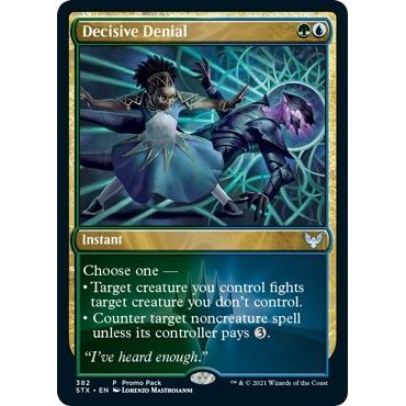 Image for Decisive Denial (382) (PPSTX) - Magic: The Gathering