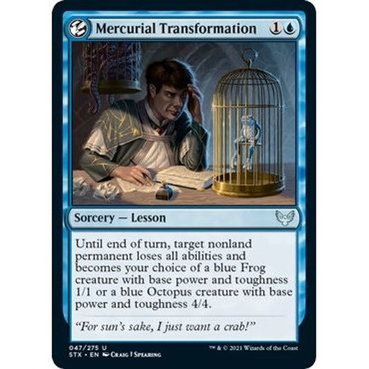 Image for Mercurial Transformation (47) (STX) - Magic: The Gathering