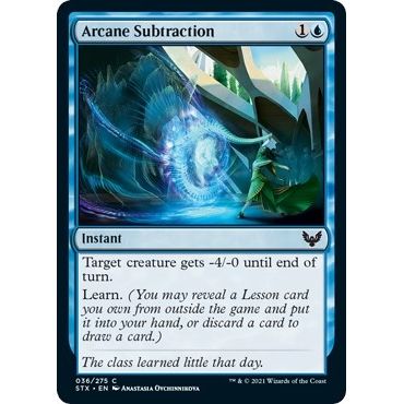 Image for Arcane Subtraction (36) (STX) - Magic: The Gathering