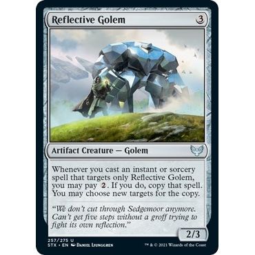 Image for Reflective Golem (257) (STX) - Magic: The Gathering